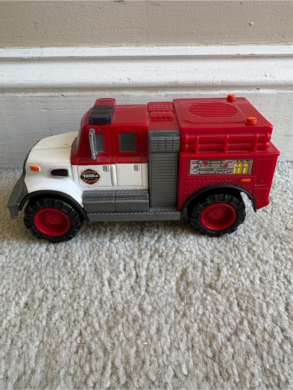 Lot of 4 play trucks for toddlers